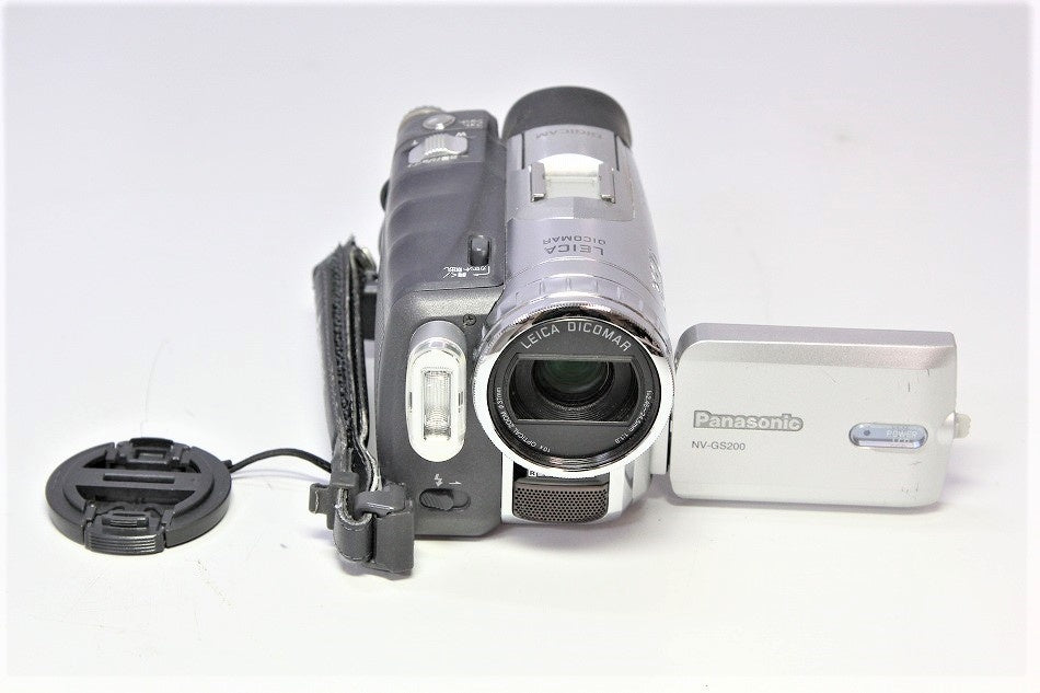 パナソニック NV-GS200K-S デジタルビデオカメラ シルバー　【中古品】