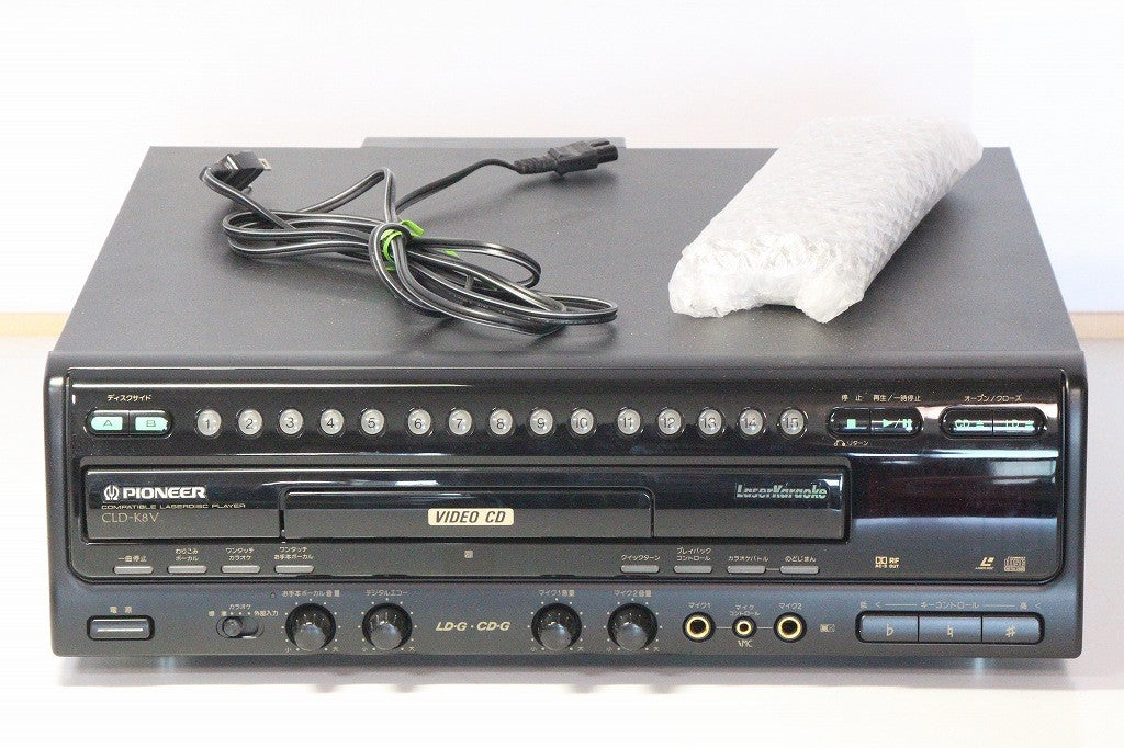 Pioneer パイオニア CLD-K8V CD/LDプレーヤー　カラオケ対応　【中古整備品】
