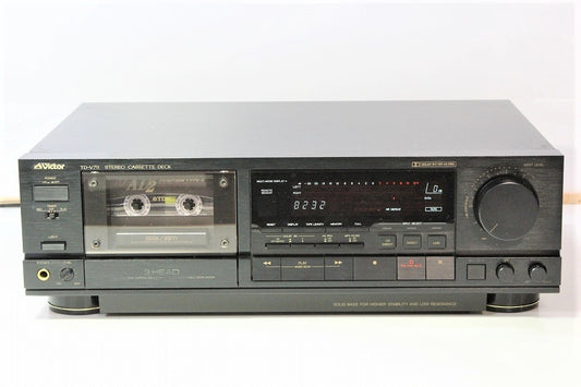 Victor ビクター TD-V711 3ヘッドカセットデッキ　【中古整備品】