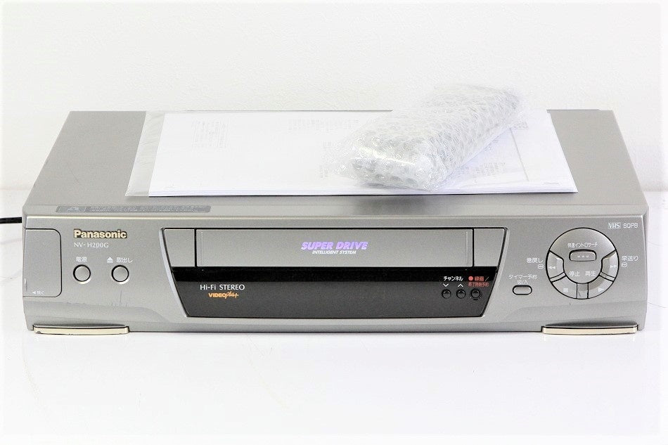 Panasonic ビデオカセットレコーダー NV-H200G　【中古整備品】