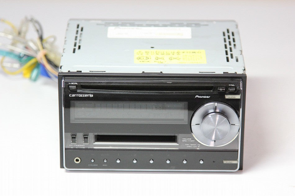 カロッツェリア(パイオニア) カーオーディオ 2Dメインユニット CD/MD FH-P530MD-B　【中古品】