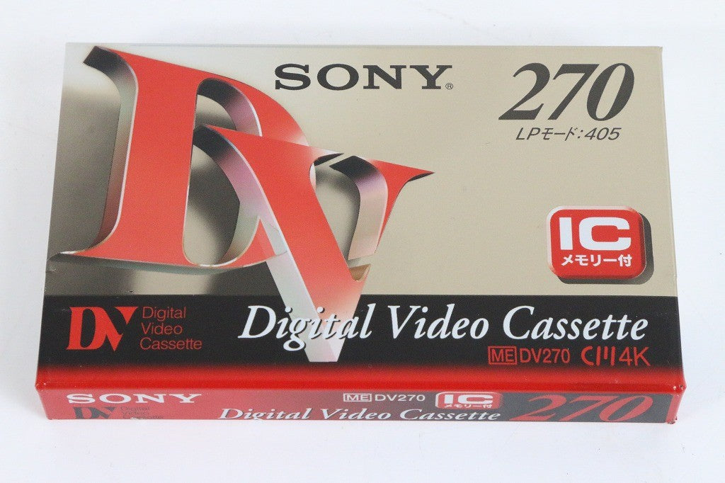 SONY DV270RM スタンダードデジタルビデオカセット　【中古未開封品】