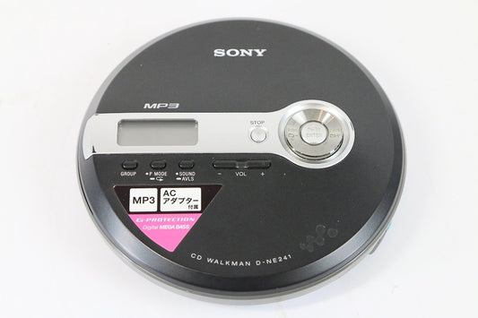 SONY CDウォークマン N241 ブラック D-NE241/B　【中古品】