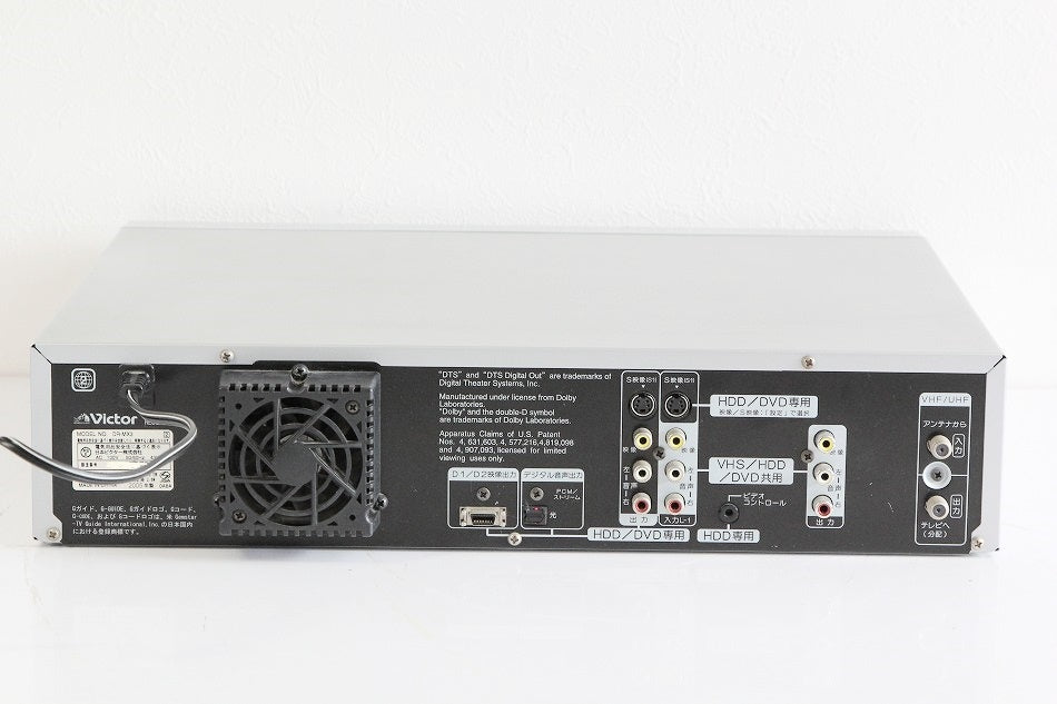 JVCケンウッド ビクター VHS&HDD&DVDビデオレコーダー DR-MX3　【中古整備品】