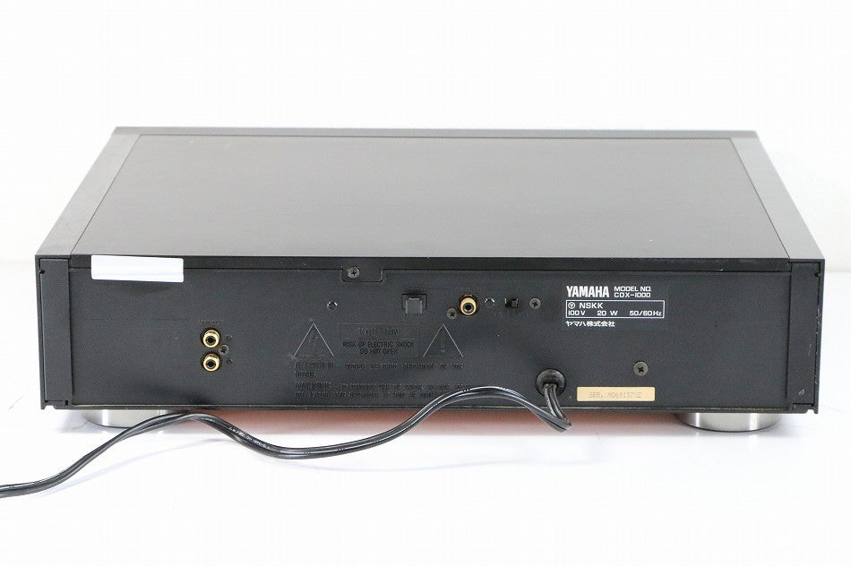 ヤマハ YAMAHA CDX-1000 CDプレーヤー ブラック　【中古品】