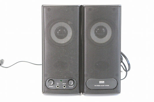 サンワサプライ マルチメディアスピーカー MM-SPL5BK　【中古品】