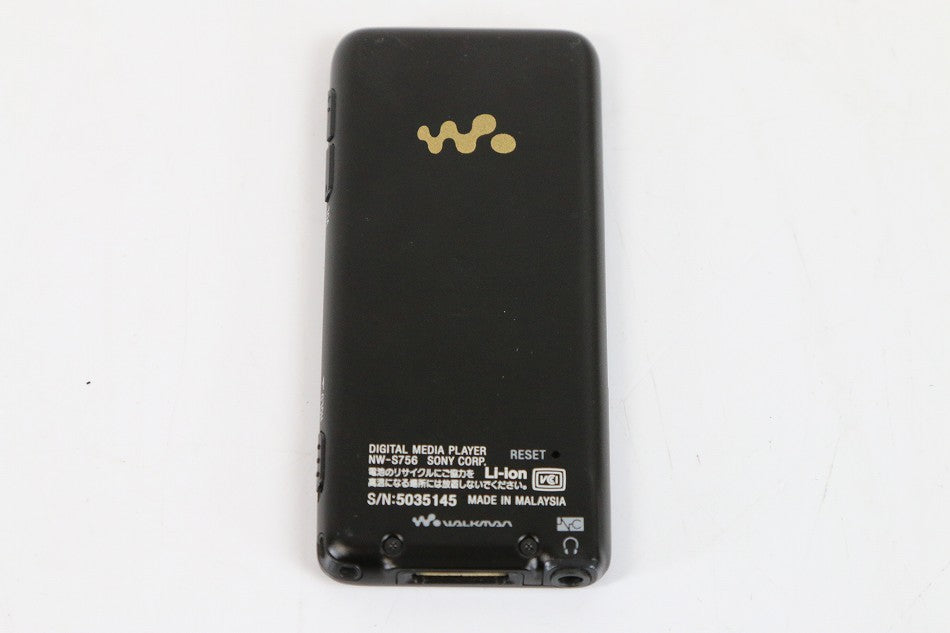 SONY ウォークマン Sシリーズ 32GB ブラック NW-S756/B　【中古品】