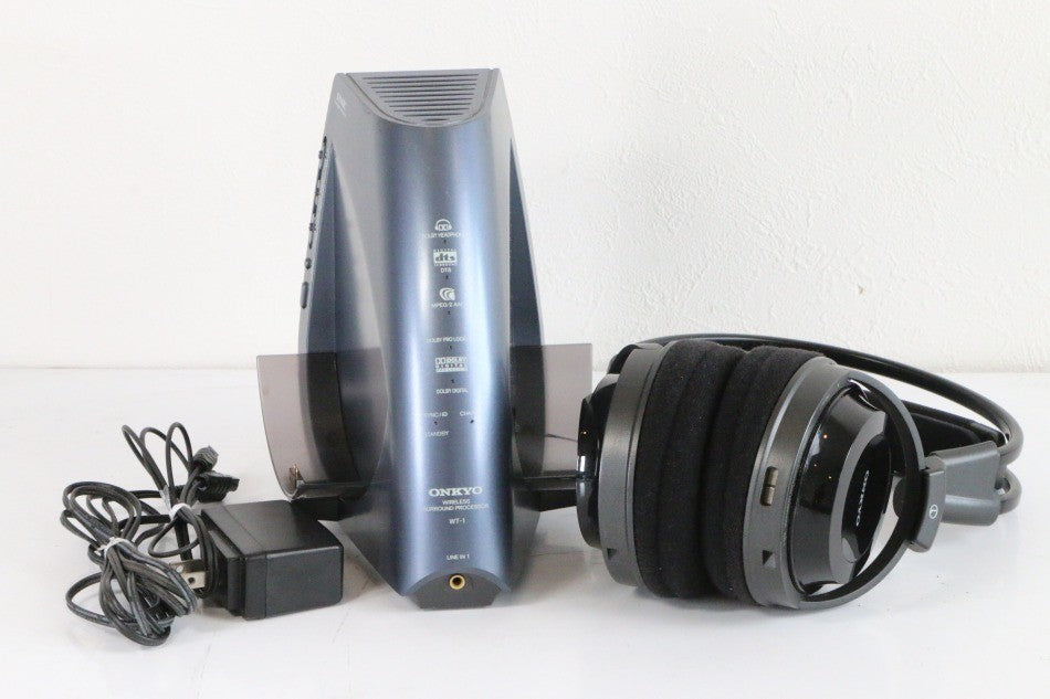 ONKYO デジタルワイヤレスサラウンドヘッドホン 2.4GHzデジタル MHP-AV1　【中古品】