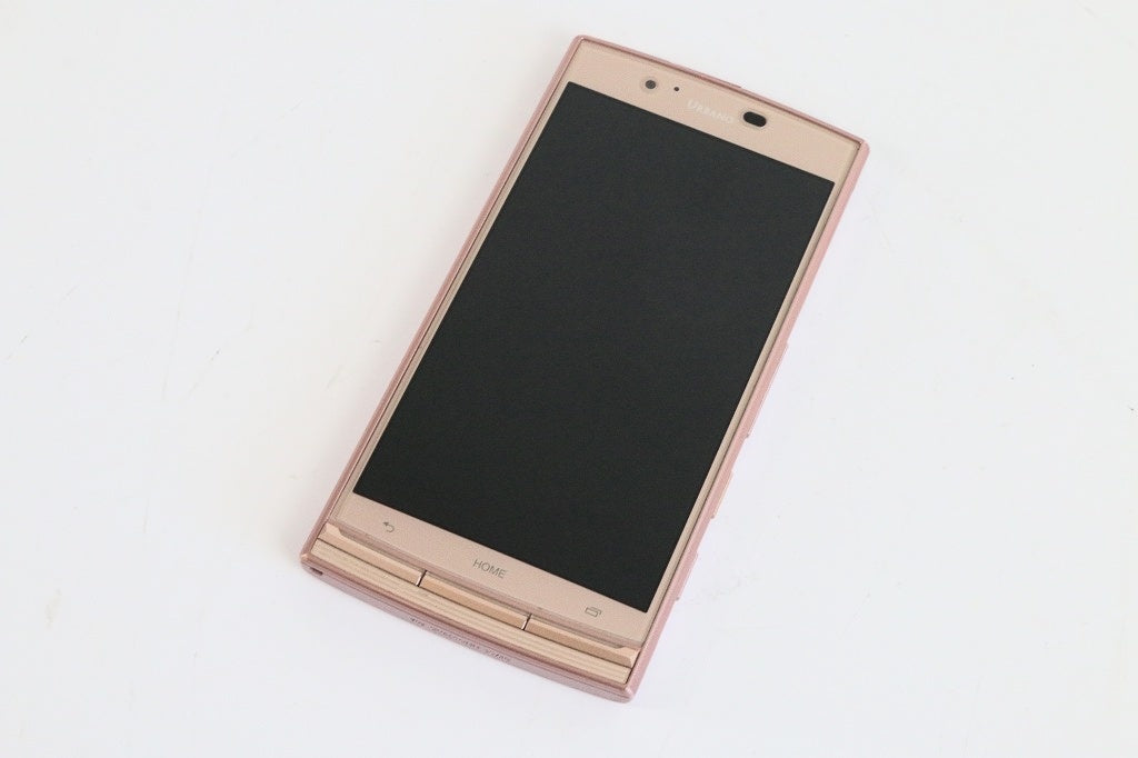 au URBANO V02　トゥインクルピンク　白ロム　【中古品】