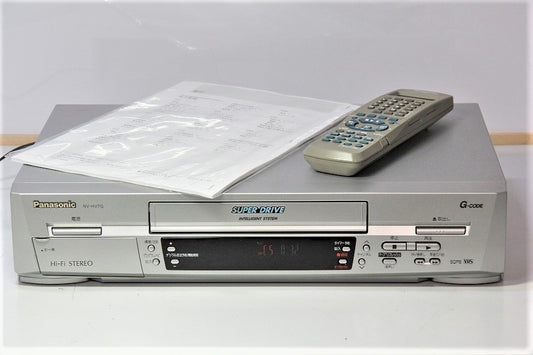 VHSビデオデッキ　パナソニック　NV-HV7G　【中古品】