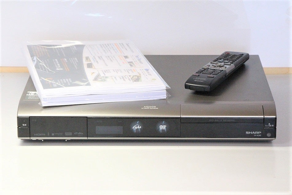 シャープ 250GB DVDレコーダー AQUOS DV-AC82　【中古品】
