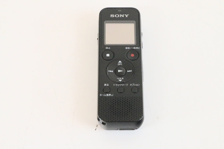 ソニー ICレコーダー 4GB リニアPCM録音対応 ブラック ICD-PX470F B　【中古品】