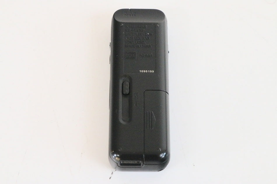 ソニー ICレコーダー 4GB リニアPCM録音対応 ブラック ICD-PX470F B　【中古品】