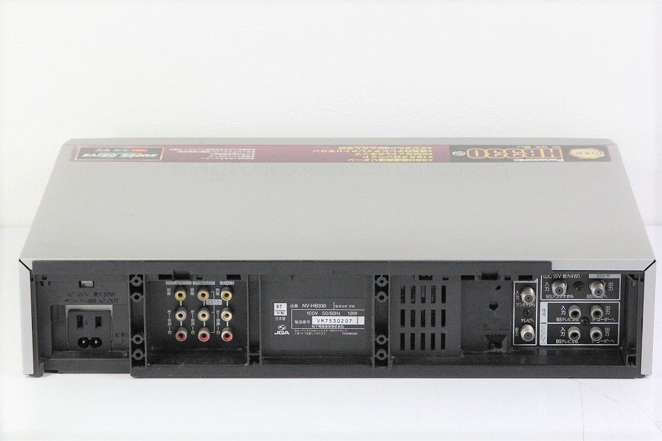 パナソニック(Panasonic) VHSビデオデッキ NV-HB330　【中古品】