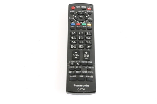 パナソニック CATVリモコン N2QAYB000317　【中古品】