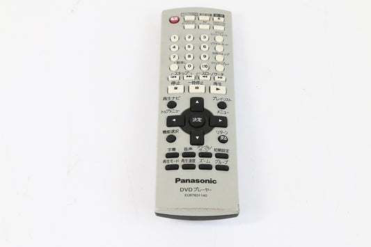 Panasonic リモコン EUR7631140　【中古品】