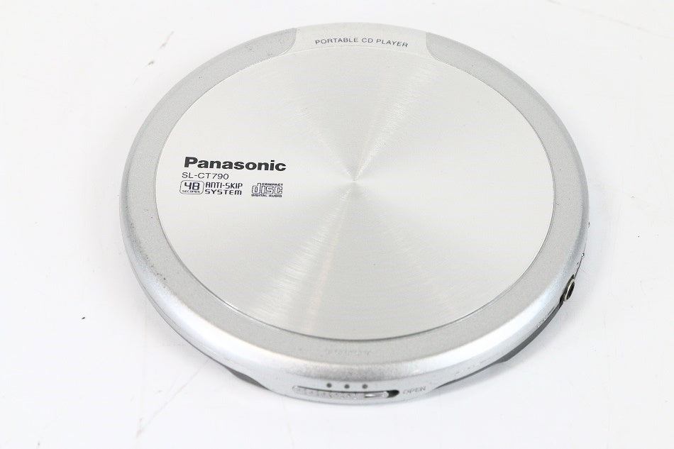 Panasonic パナソニック SL-CT790 シルバー ポータブルCDプレーヤー CDウォークマン　【中古品】