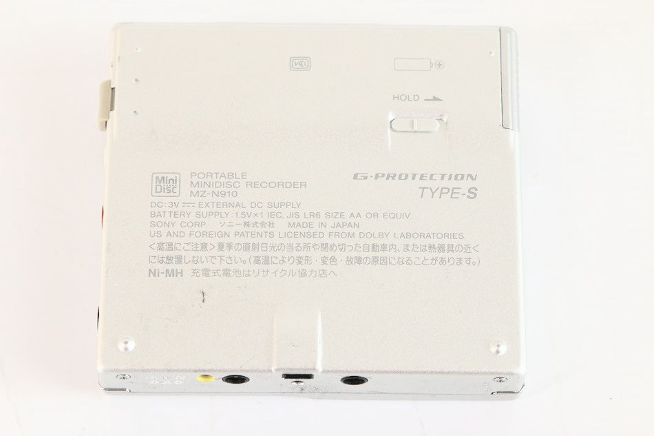 SONY MZ-N910 S MDウォークマン (シルバー)　【中古品】