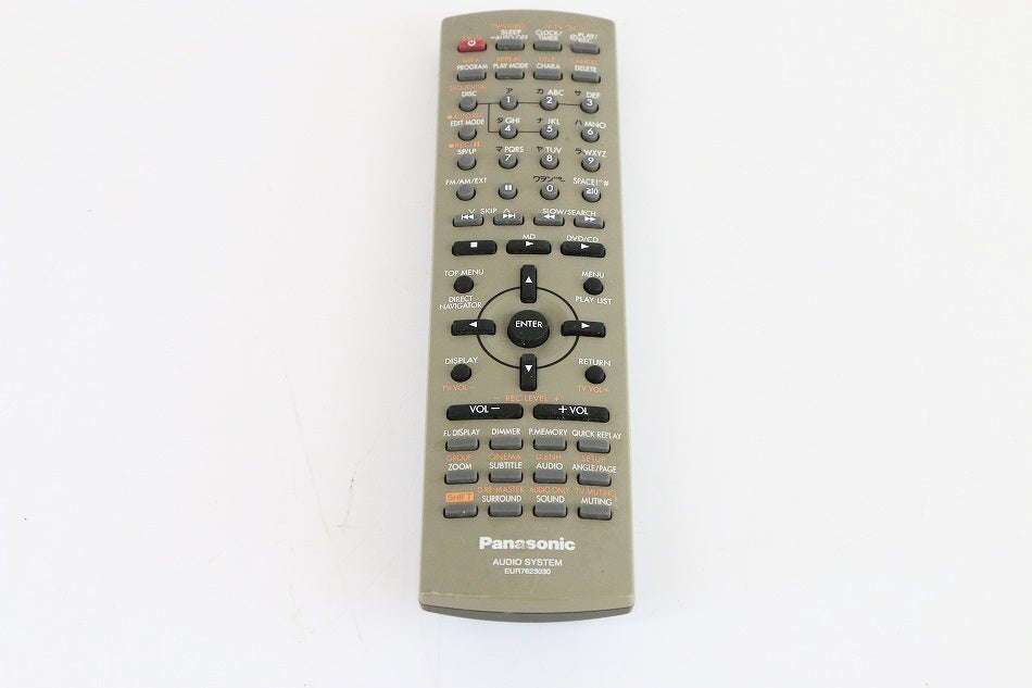 パナソニック オーディオリモコン EUR7623030　【中古品】