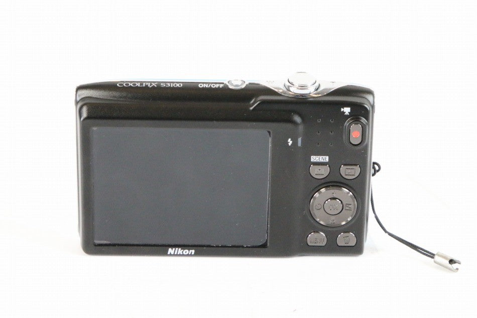 NikonデジタルカメラCOOLPIX S3100 カジュアルブルー S3100BL　【中古品】