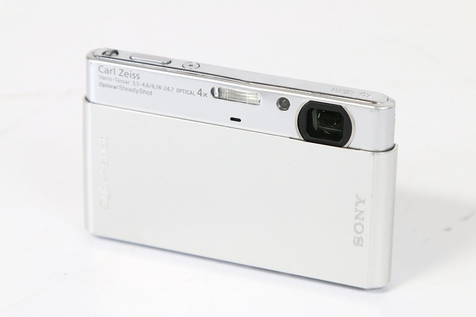 Sony Cybershot - t77 10 MPデジタルカメラwith 4 x光学ズームwith Super Steadyショット画像安定 DSCT77　【中古品】