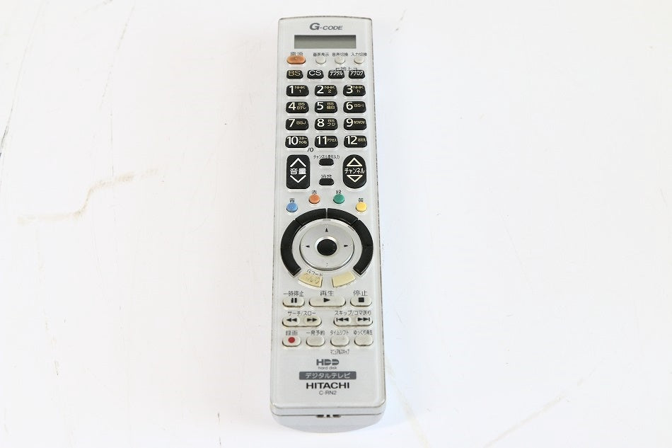 日立 C-RN2 HITACHI テレビリモコン　【中古品】