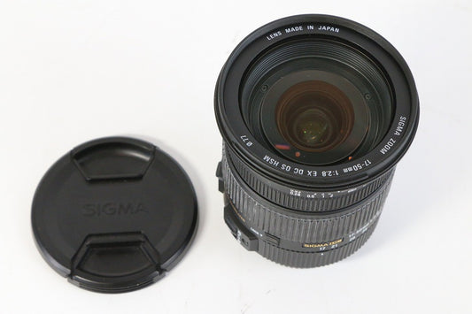 SIGMA 標準ズームレンズ 17-50mm F2.8 EX DC OS HSM シグマ用 APS-C専用 583569　【中古品】
