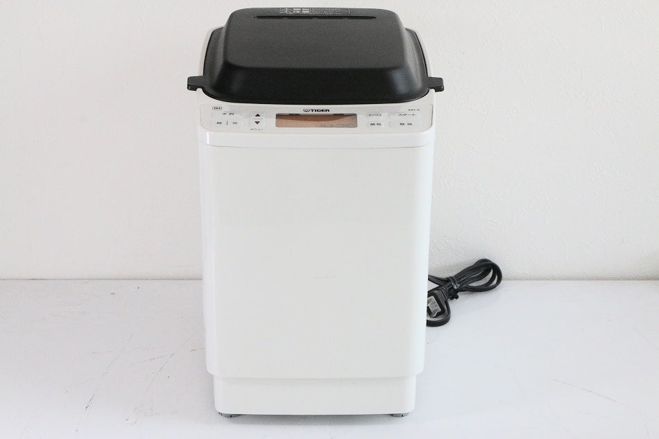 タイガー IHホームベーカリー やきたて 1斤タイプ ホワイト KBY-A100-W　【中古品】