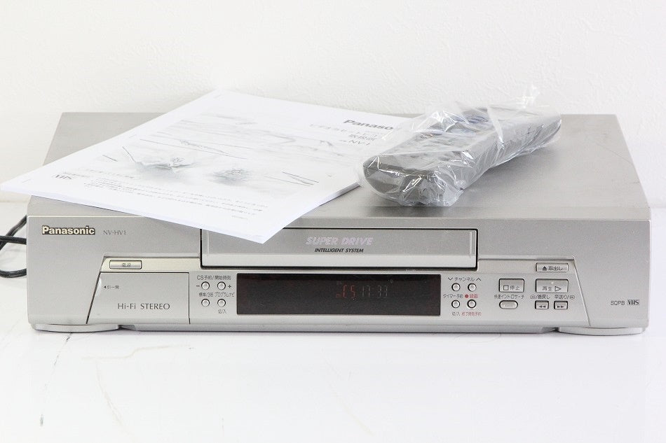 Panasonic (パナソニック) VHSハイファイビデオ NV-HV1　【中古品】