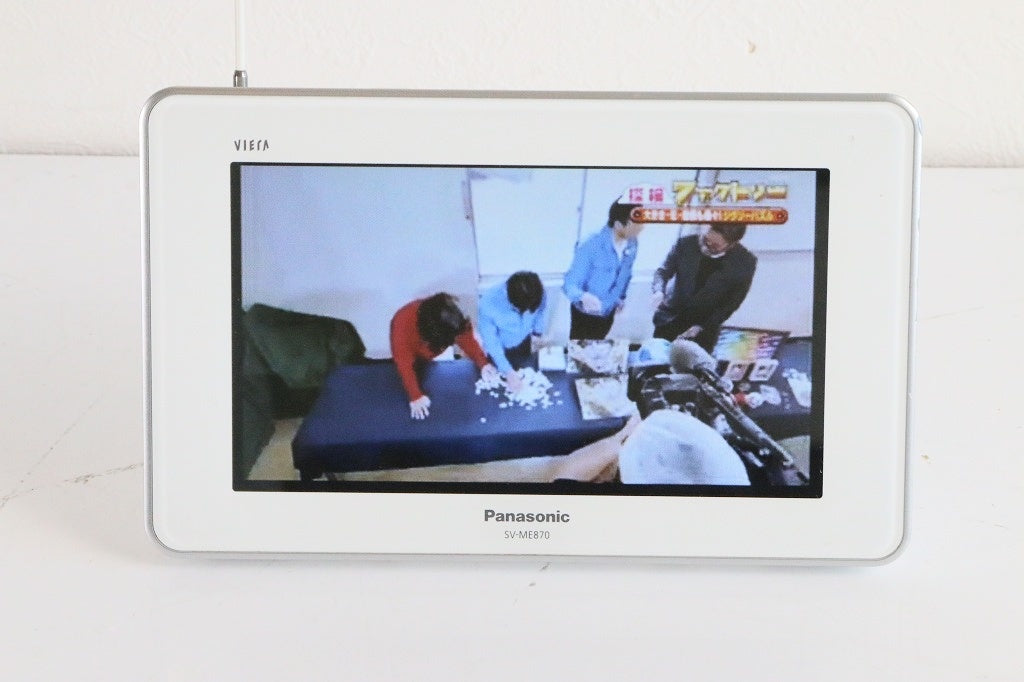 パナソニック 7V型 液晶 テレビ プライベート・ビエラ  SV-ME870-W    2011年モデル　【中古品】