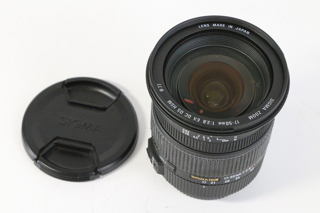 SIGMA 標準ズームレンズ 17-50mm F2.8 EX DC OS HSM ニコン用 APS-C専用 583552　【中古品】