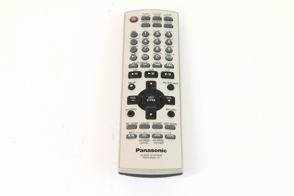パナソニック オーディオリモコン N2QAJB000129　【中古品】