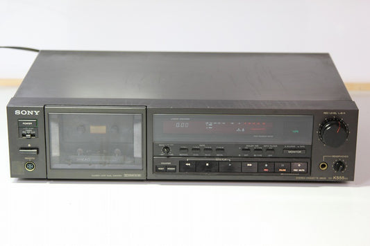 SONY TC-K555ES 3ヘッドカセットデッキ　【中古整備品】