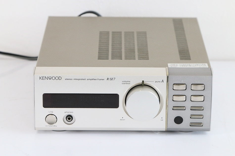 KENWOOD ケンウッド　JVC　R-SE7　インテグレーテッドアンプ/チューナー　レシーバー　【中古品】
