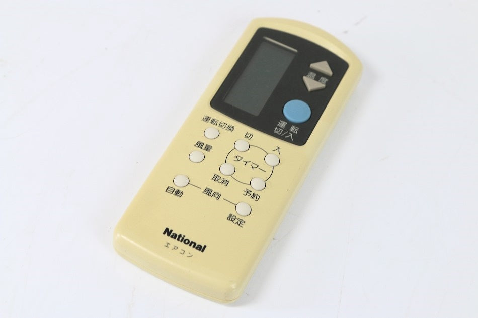 ナショナル エアコンリモコン A75C565　【中古品】
