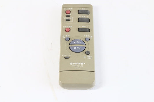 シャープ ビデオリモコン G1163AJ　【中古品】
