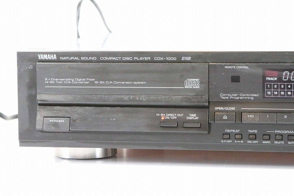 ヤマハ YAMAHA CDX-1000 CDプレーヤー ブラック　【中古品】