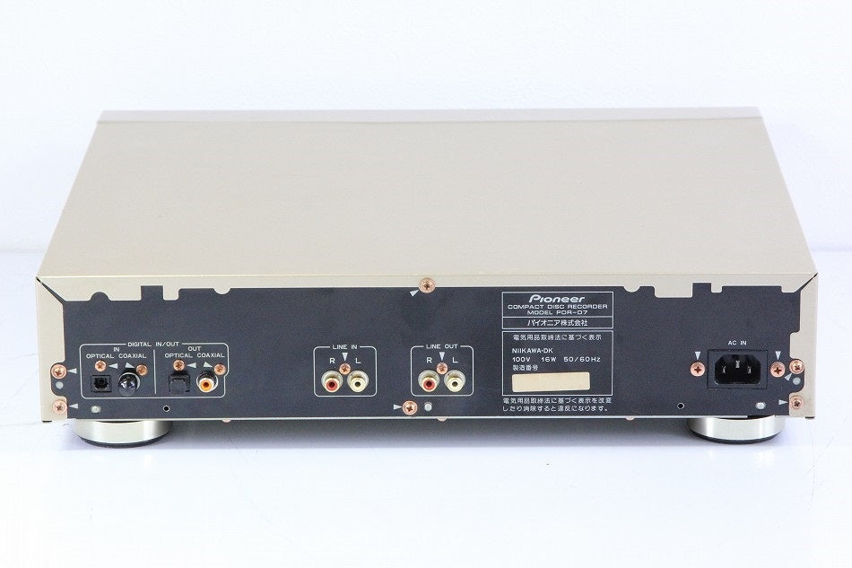 PIONEER パイオニア CDレコーダー PDR-D7 CD-R/CD-RW対応　【中古品】