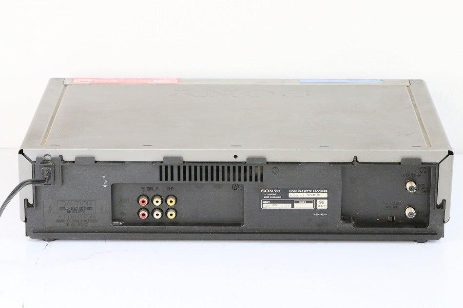 ソニー SONY VHSビデオデッキ SLV-R100　【中古整備品】