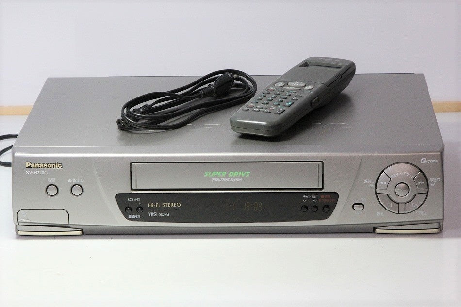 VHSビデオデッキ　パナソニック　NV-H220G　【中古品】