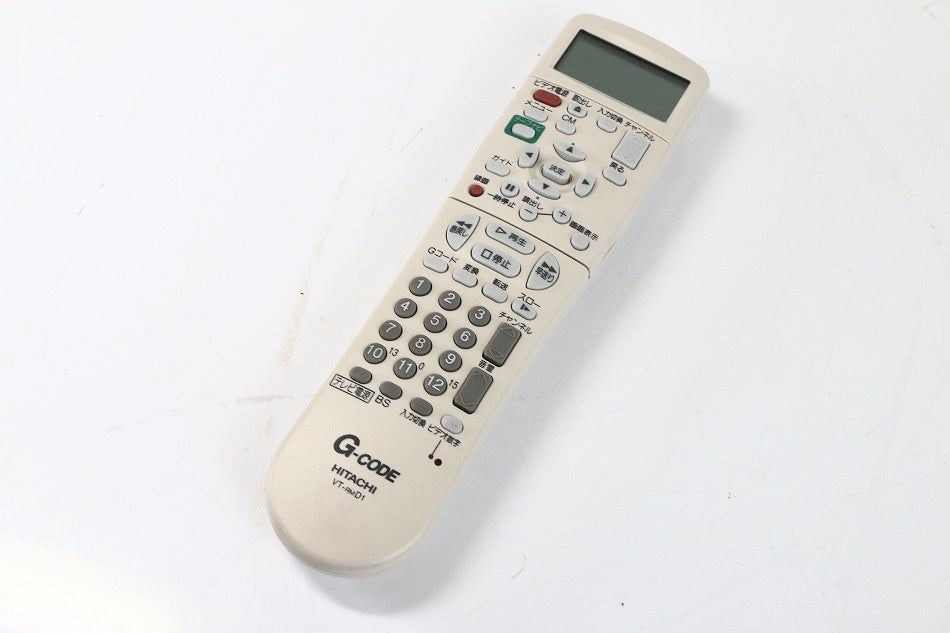 日立 ビデオ DT-DR1用リモコン VT-RMD1 　【中古品】