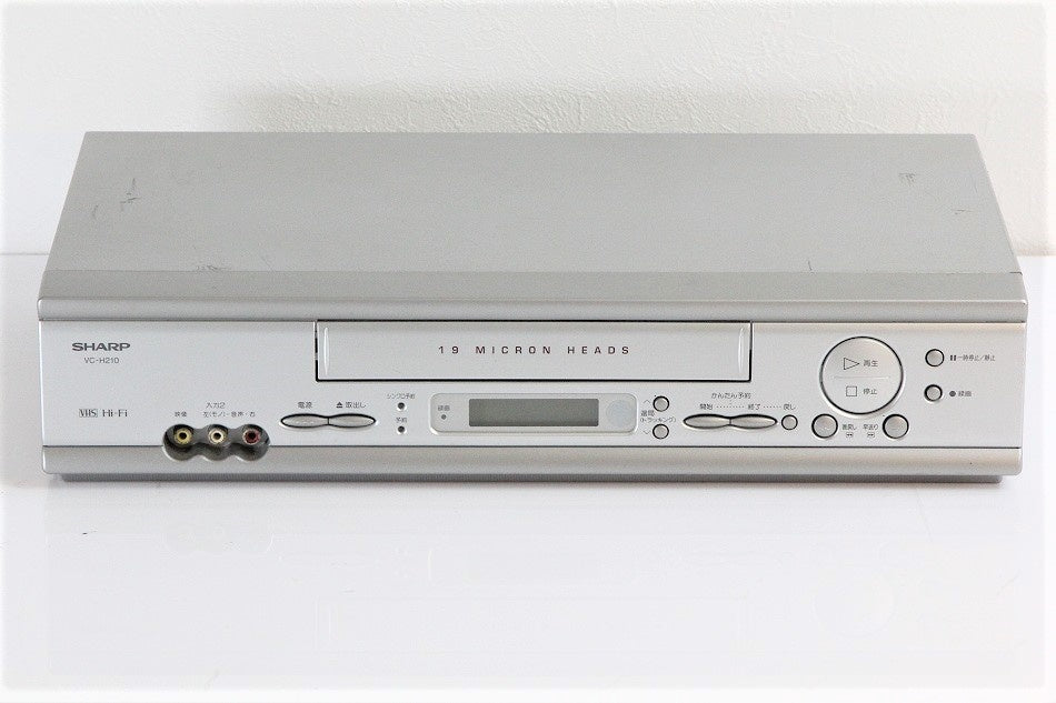 シャープ VHSビデオデッキ　VC-H210　【中古品】