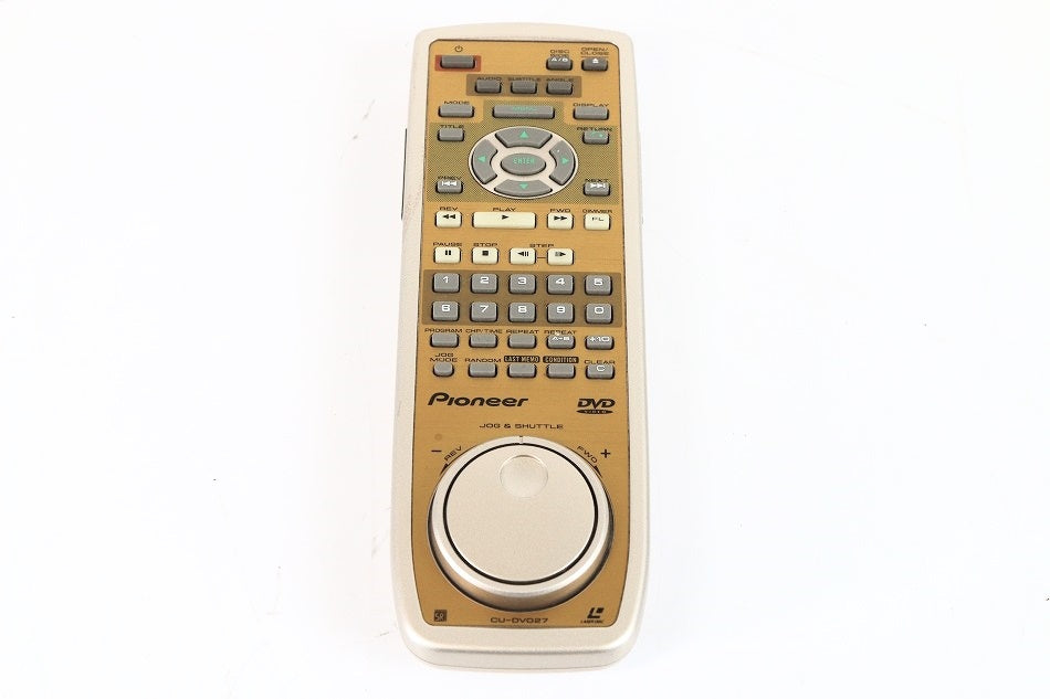 パイオニア LD/DVDリモコン CU-DV027　【中古品】