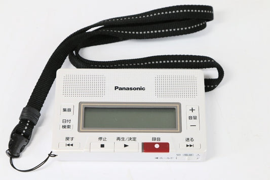 パナソニック ICレコーダー RR-SR350-W　【中古品】