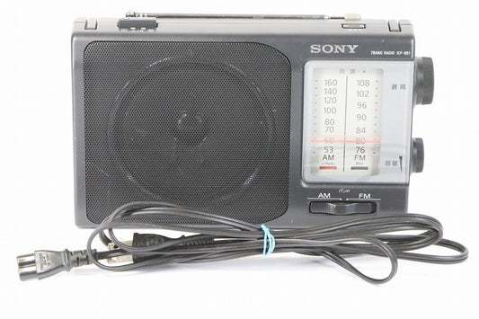 SONY FM/AMポータブルラジオ ICF-801　【中古品】