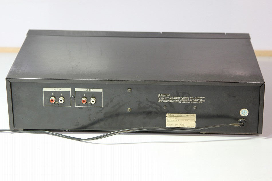 SONY TC-K555ES 3ヘッドカセットデッキ　【中古整備品】