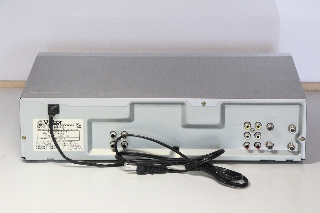 JVCケンウッド ビクター BS内蔵VHS Hi-Fi Gコードビデオ HR-F13　【中古品】