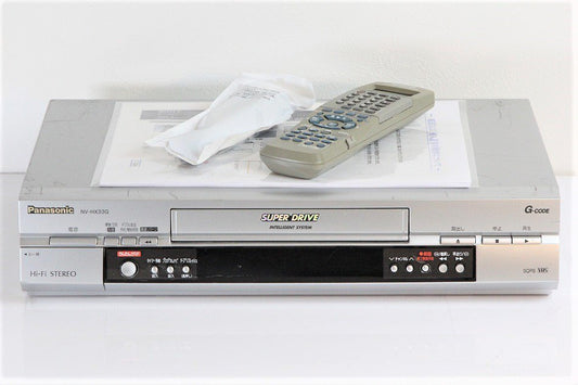 VHSビデオデッキ　パナソニック　NV-HX33G　【中古品】