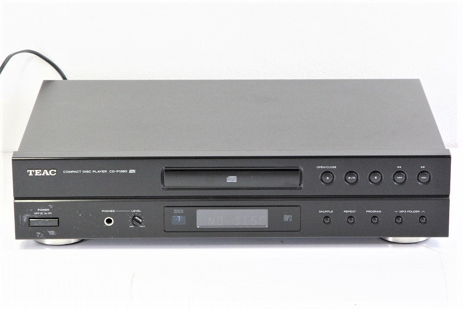 TEAC CDプレーヤー CD-P1260　【中古品】