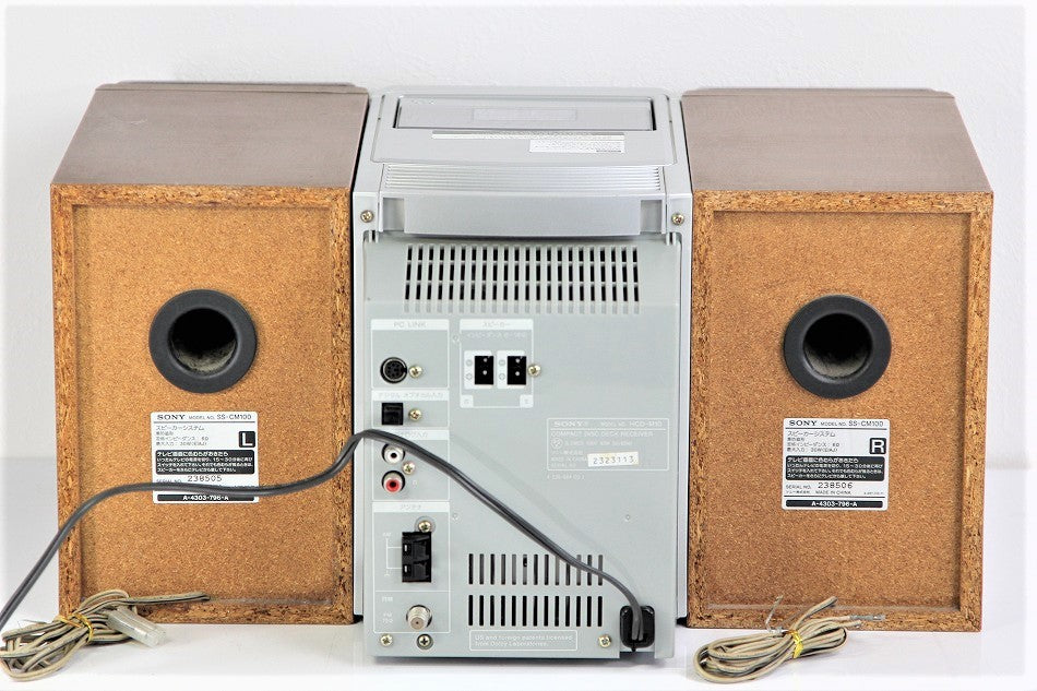 SONY ソニー CMT-M100 CD/MD/MDLP コンポ　【中古品】